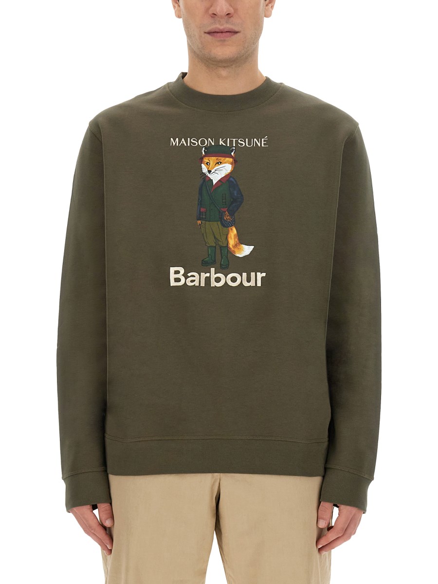 Barbour x Maison Kitsuné Fox Beaufort Barbour x Maison Kitsuné