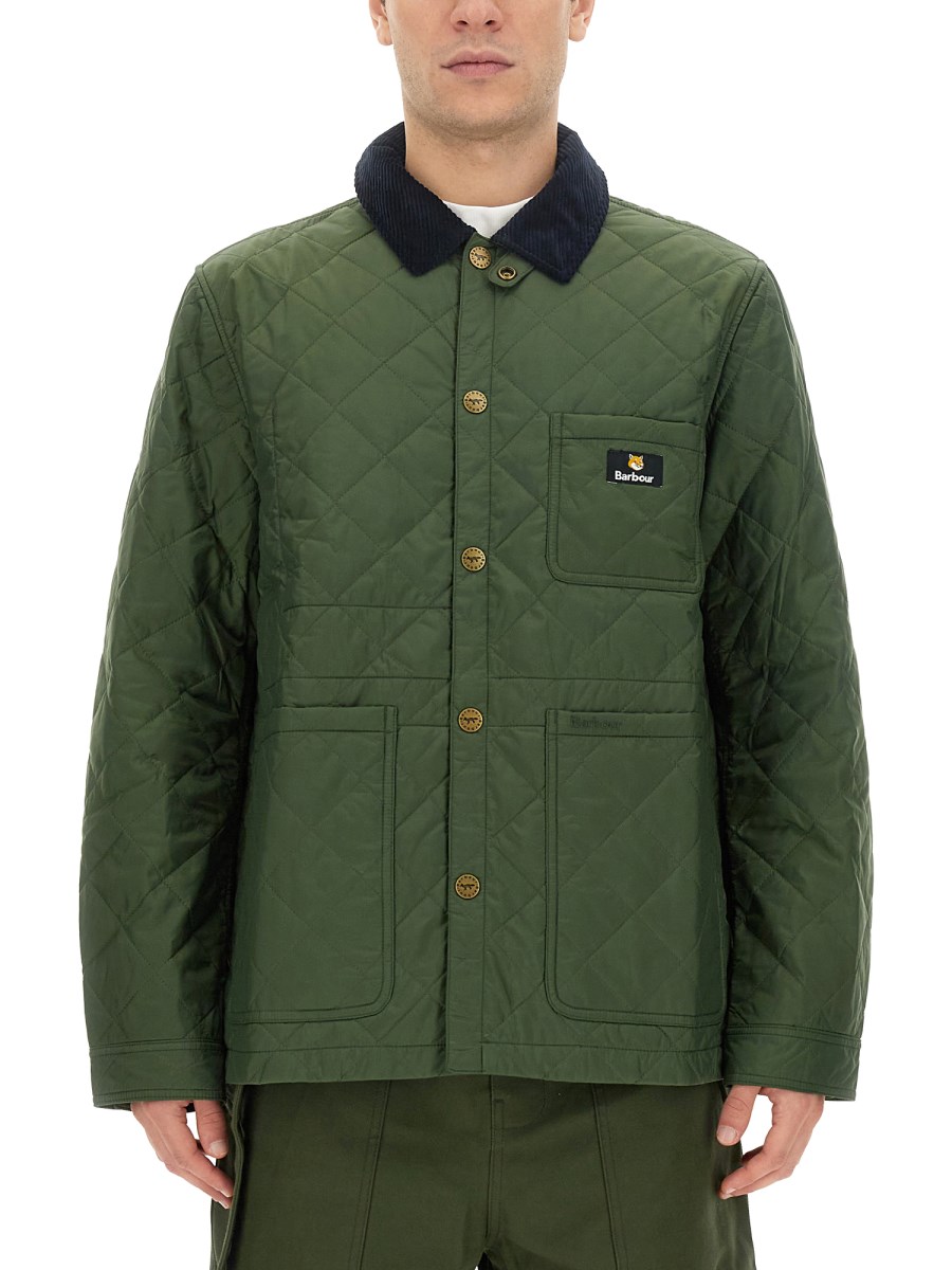 Barbour quilted jacket paris on sale