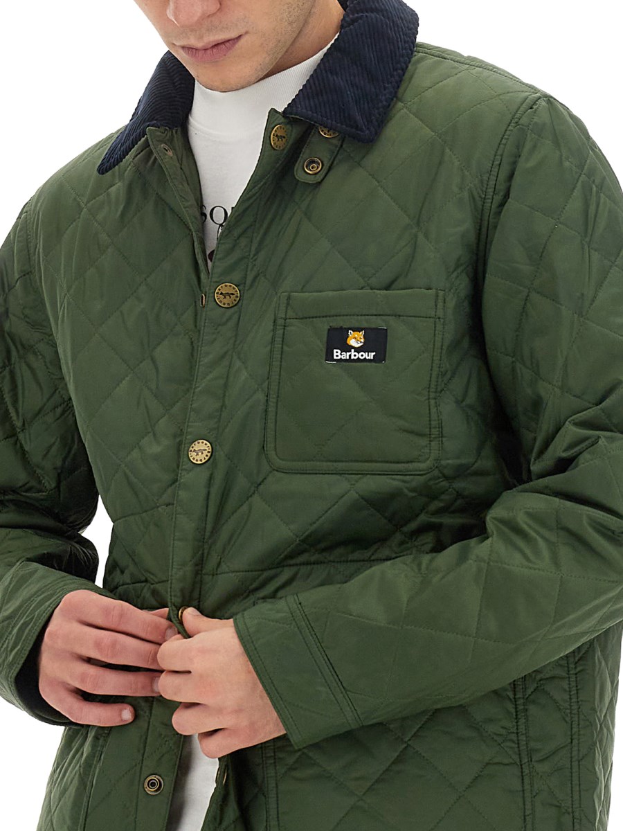 Barbour beacon aken quilted hot sale jacket