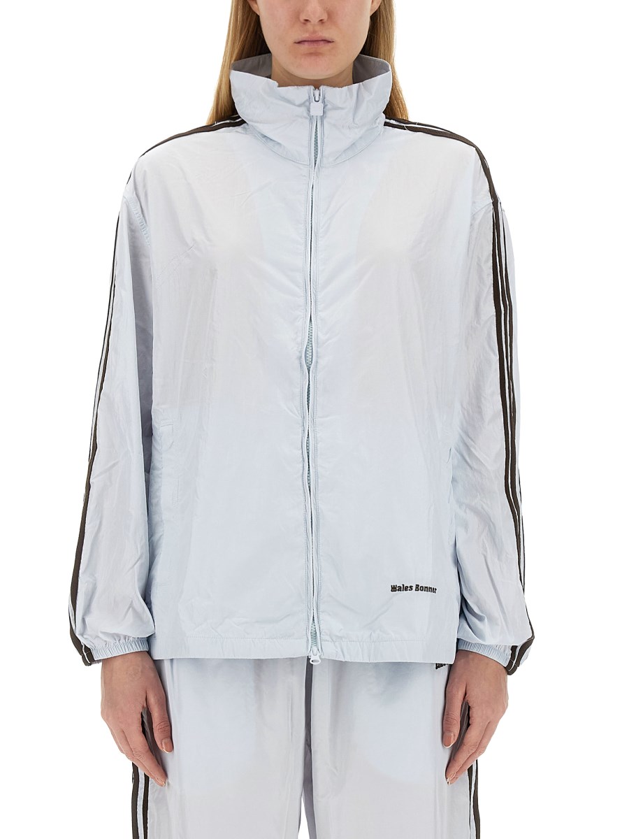 Adidas nylon hot sale jacket