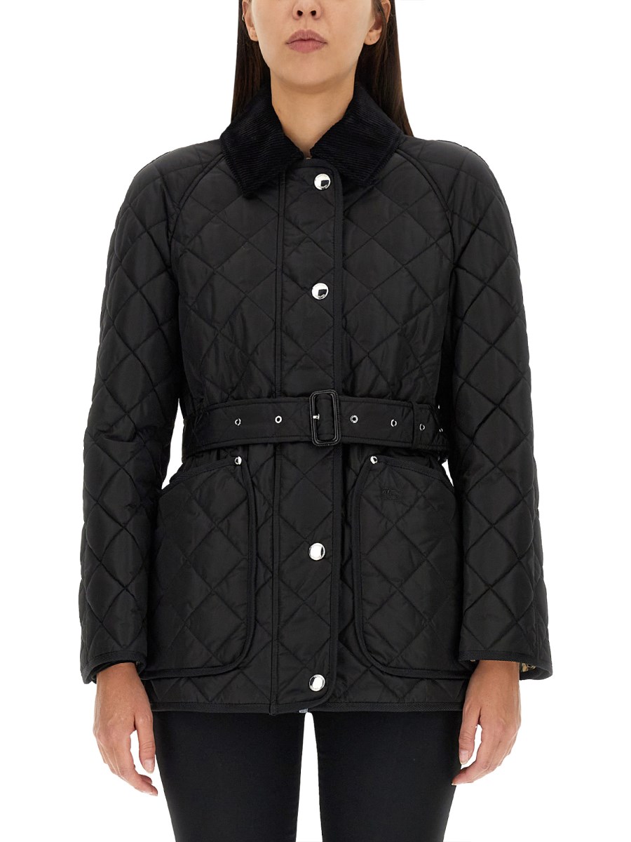 Burberry quilted hotsell trench coat burberry