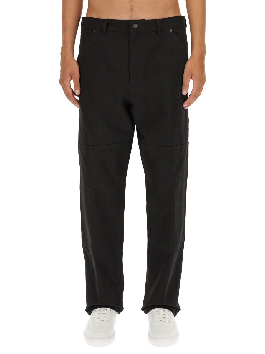 MONCLER PANTALONE IN COTONE