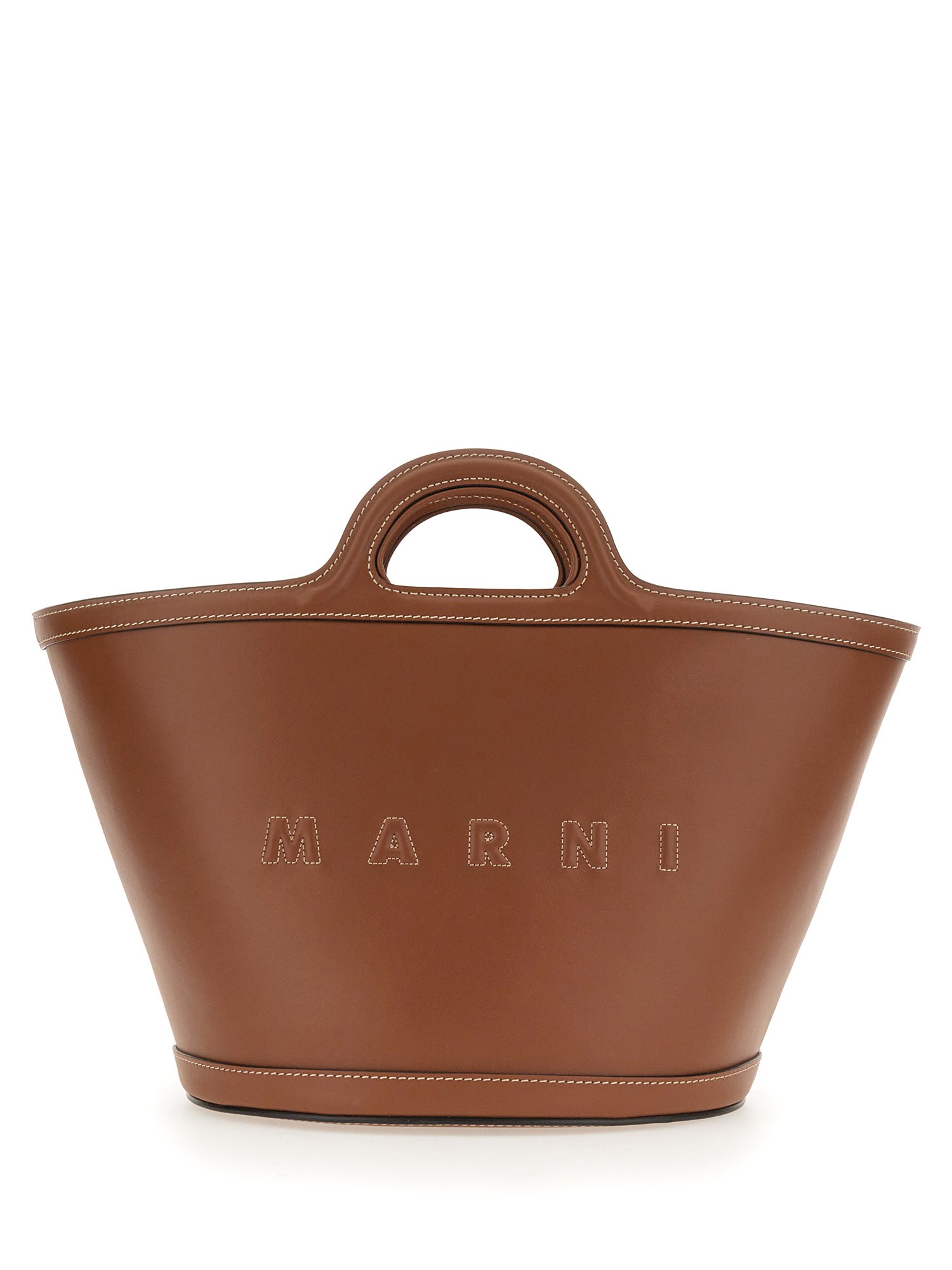 MARNI - MINI TRUNK LIGHT PADDED NYLON BAG - Eleonora Bonucci