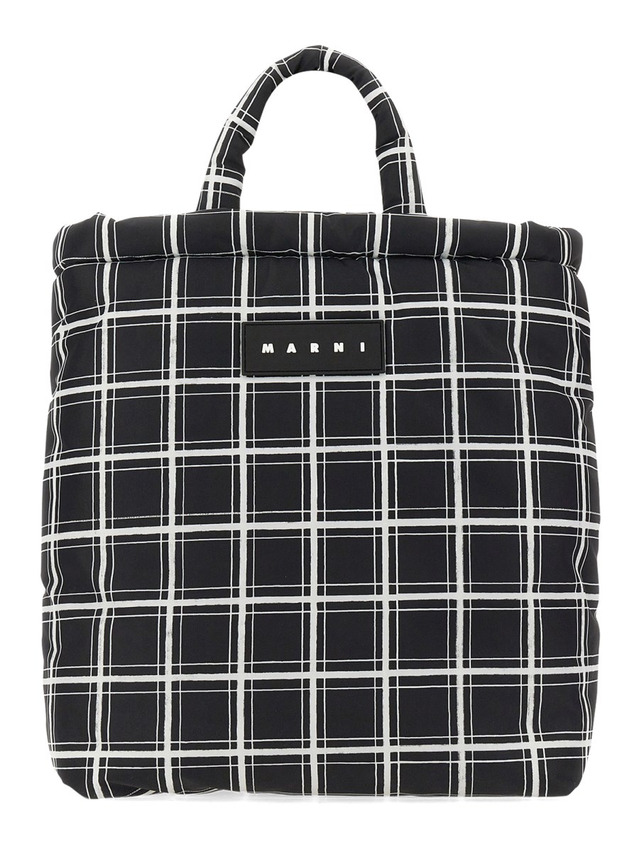 MARNI BORSA TOTE BEY IN NYLON