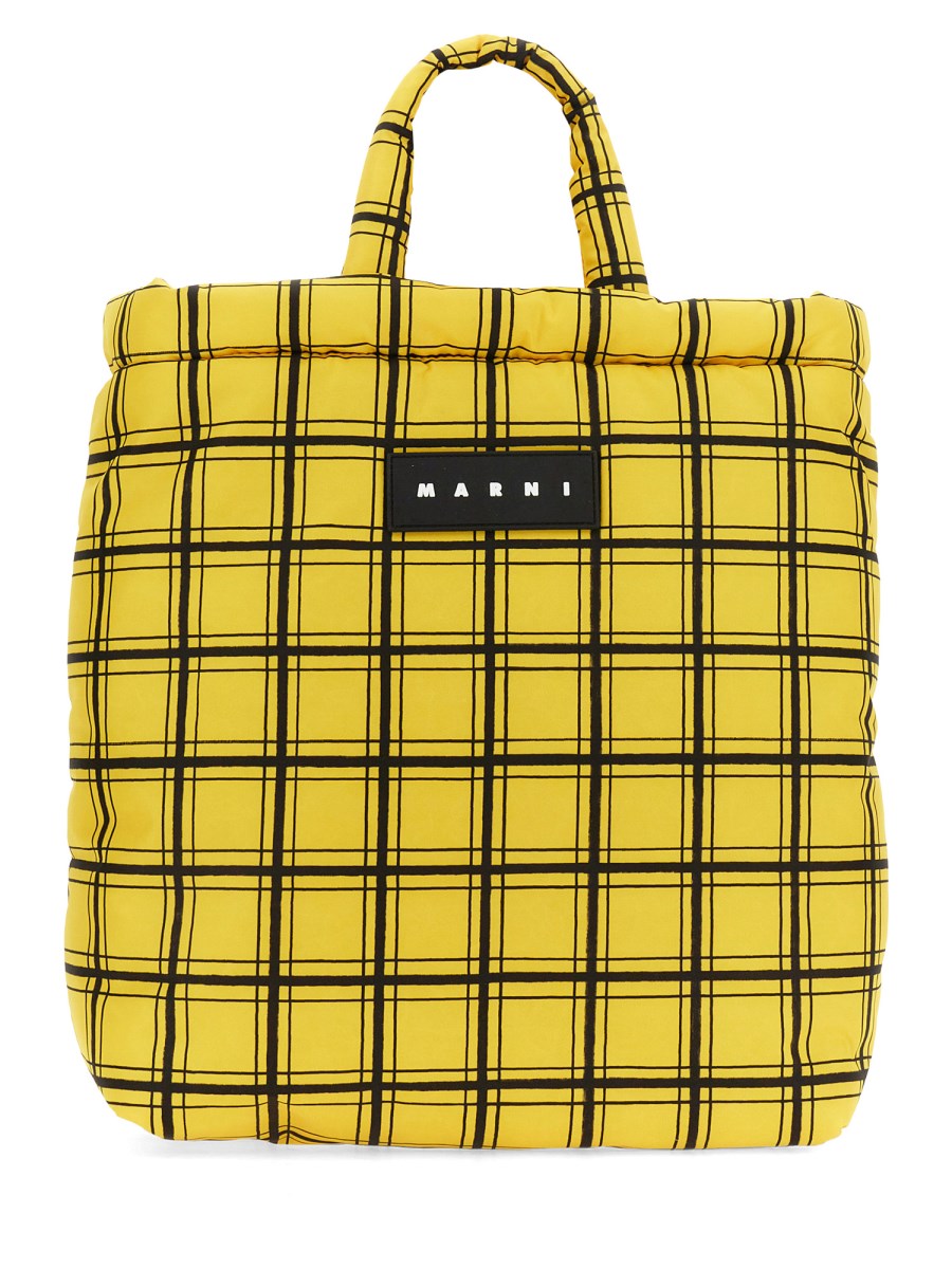 MARNI BORSA TOTE BEY IN NYLON