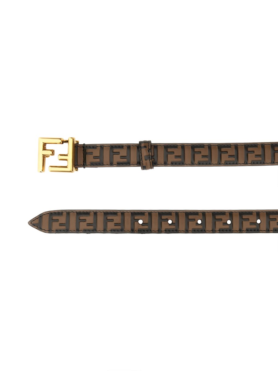 Fendi fabric shop logo belt