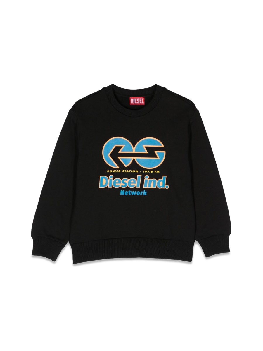 DIESEL KIDS felpa girocollo