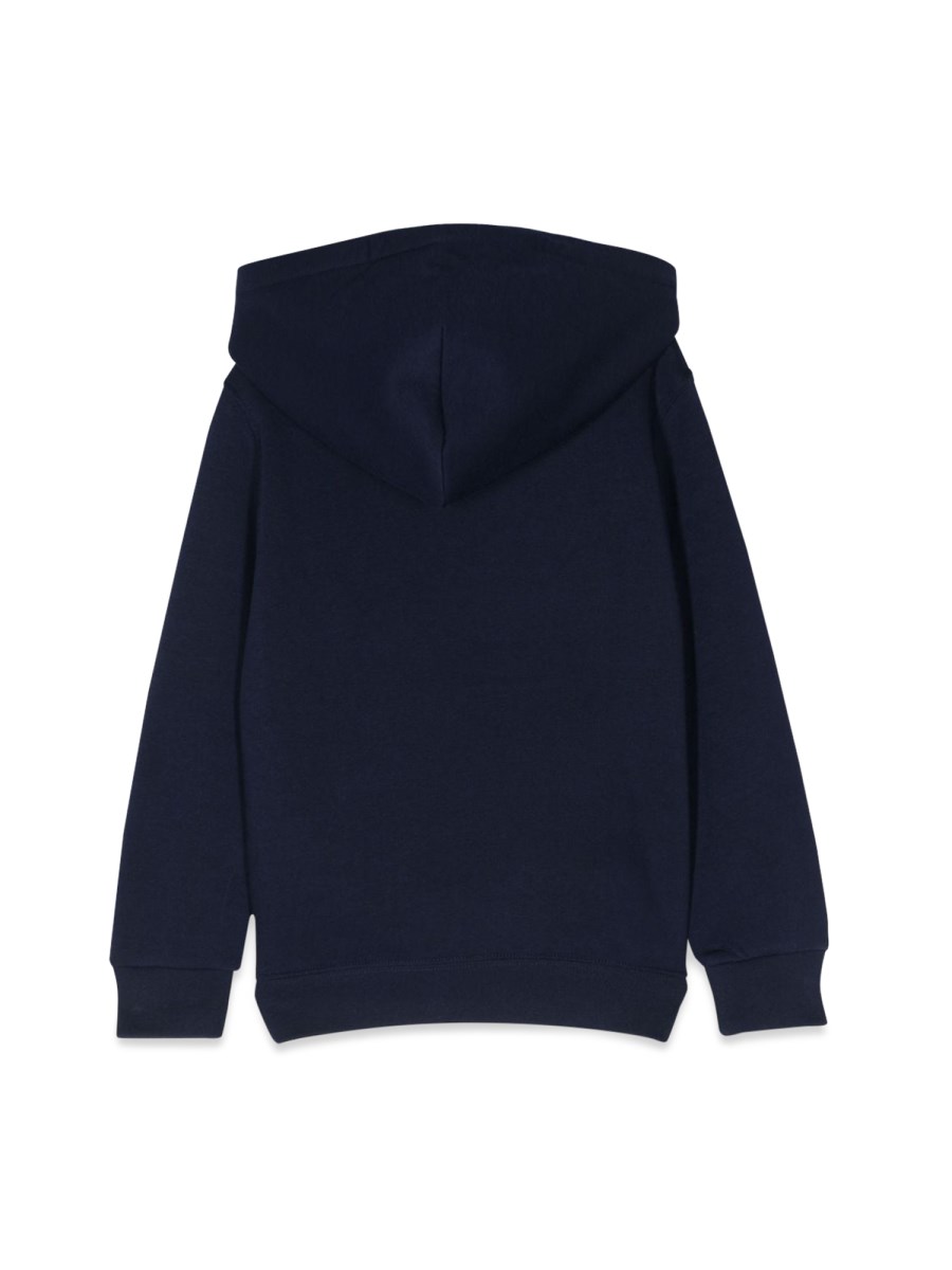 graphic fleece sweatshirt