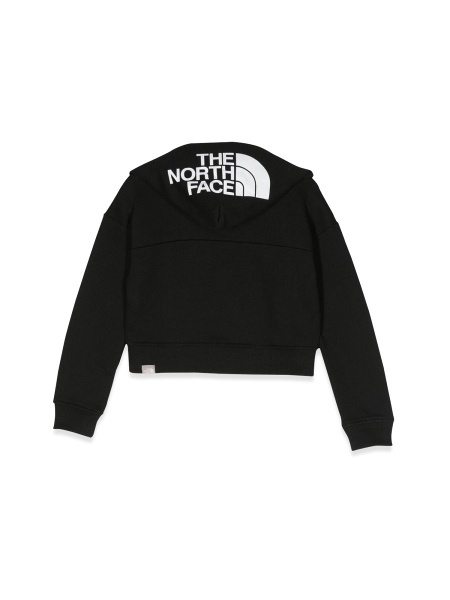 drew peak crop hoodie