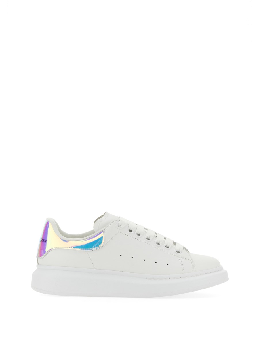 ALEXANDER McQUEEN SNEAKER OVERSIZE IN PELLE