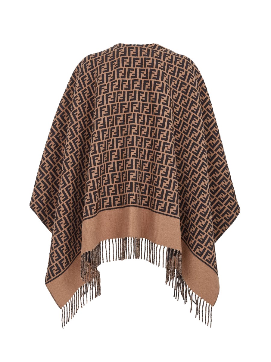 Fendi hot sale wool cape