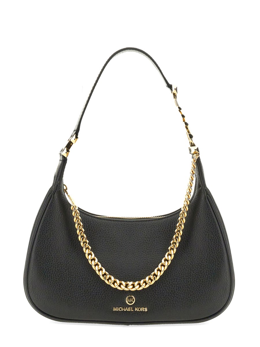 MICHAEL BY MICHAEL KORS - HAMMERED LEATHER PIPER SMALL SHOULDER BAG - Eleonora  Bonucci