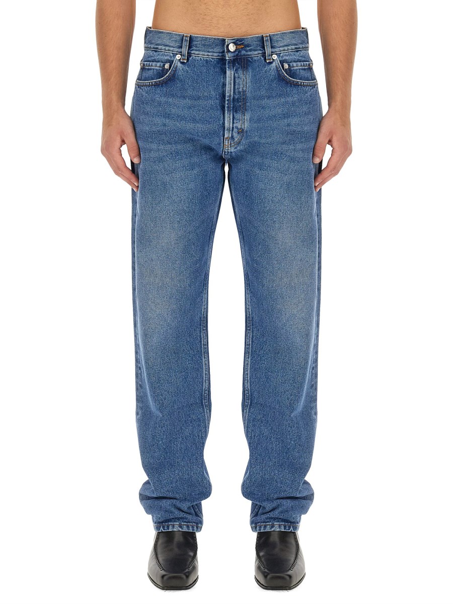 SÉFR JEANS STRAIGHT CUT IN COTONE