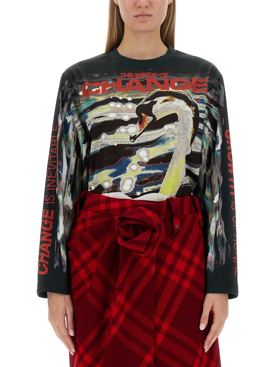 Burberry hotsell print sweater