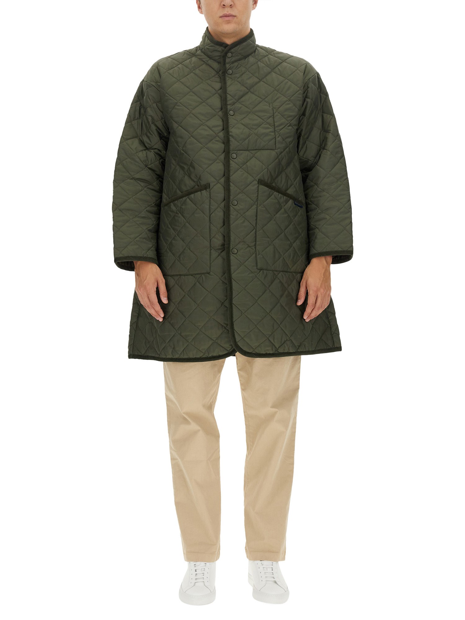 Lavenham "mickfield" Coat In Military Green