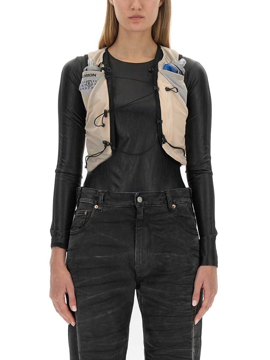 MM6 maison margiela × salomon ベスト MM6 MAISON MARGIELA X SALOMON - ADVIN-SKIN 5 VEST - Eleonora