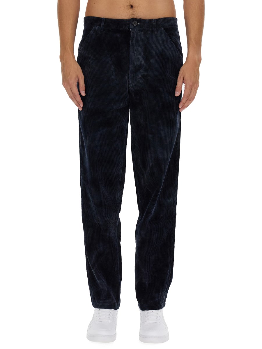 COMME DES GARCONS SHIRT PANTALONE IN VELLUTO