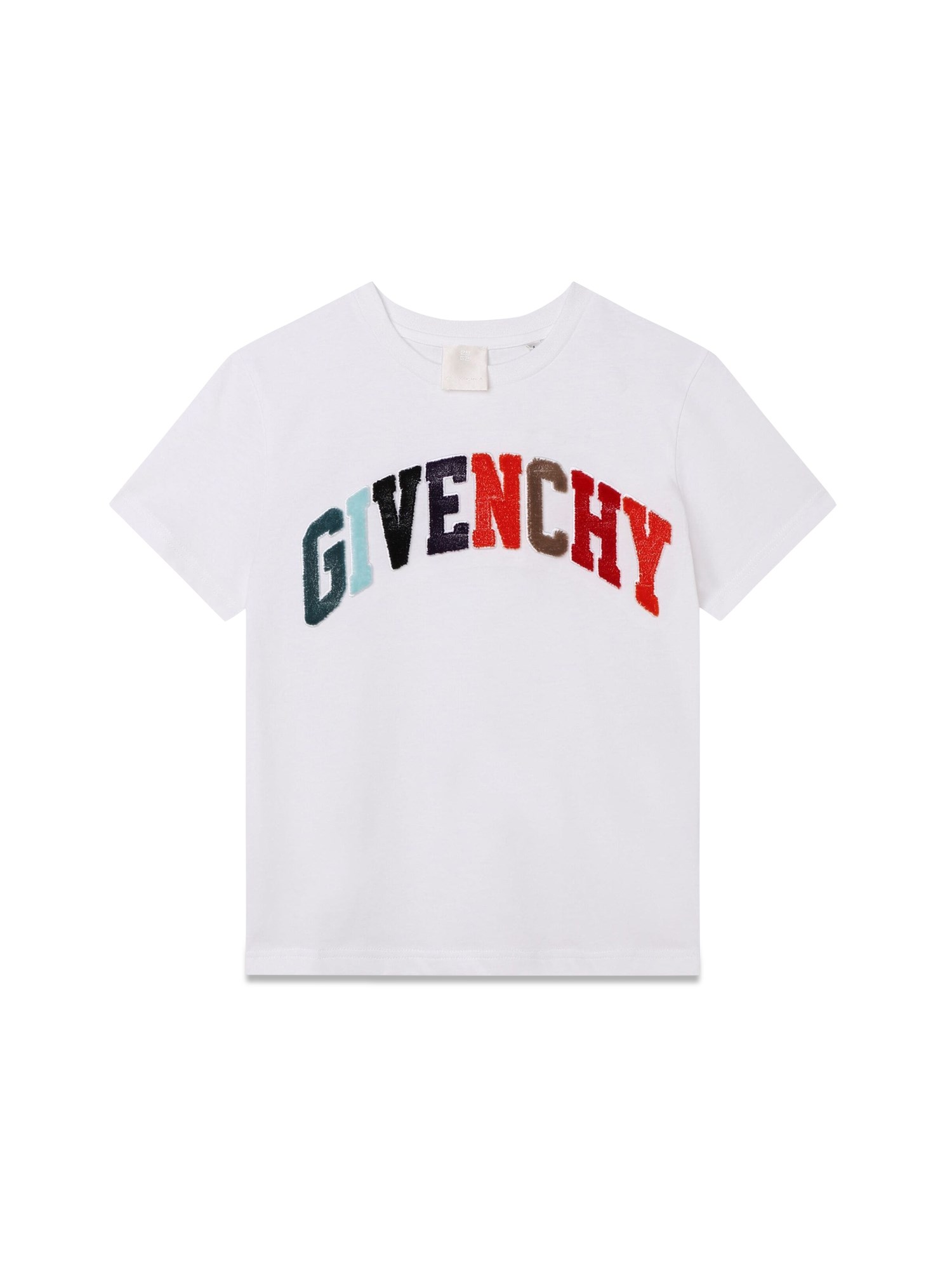 givenchy multicolor logo t-shirt