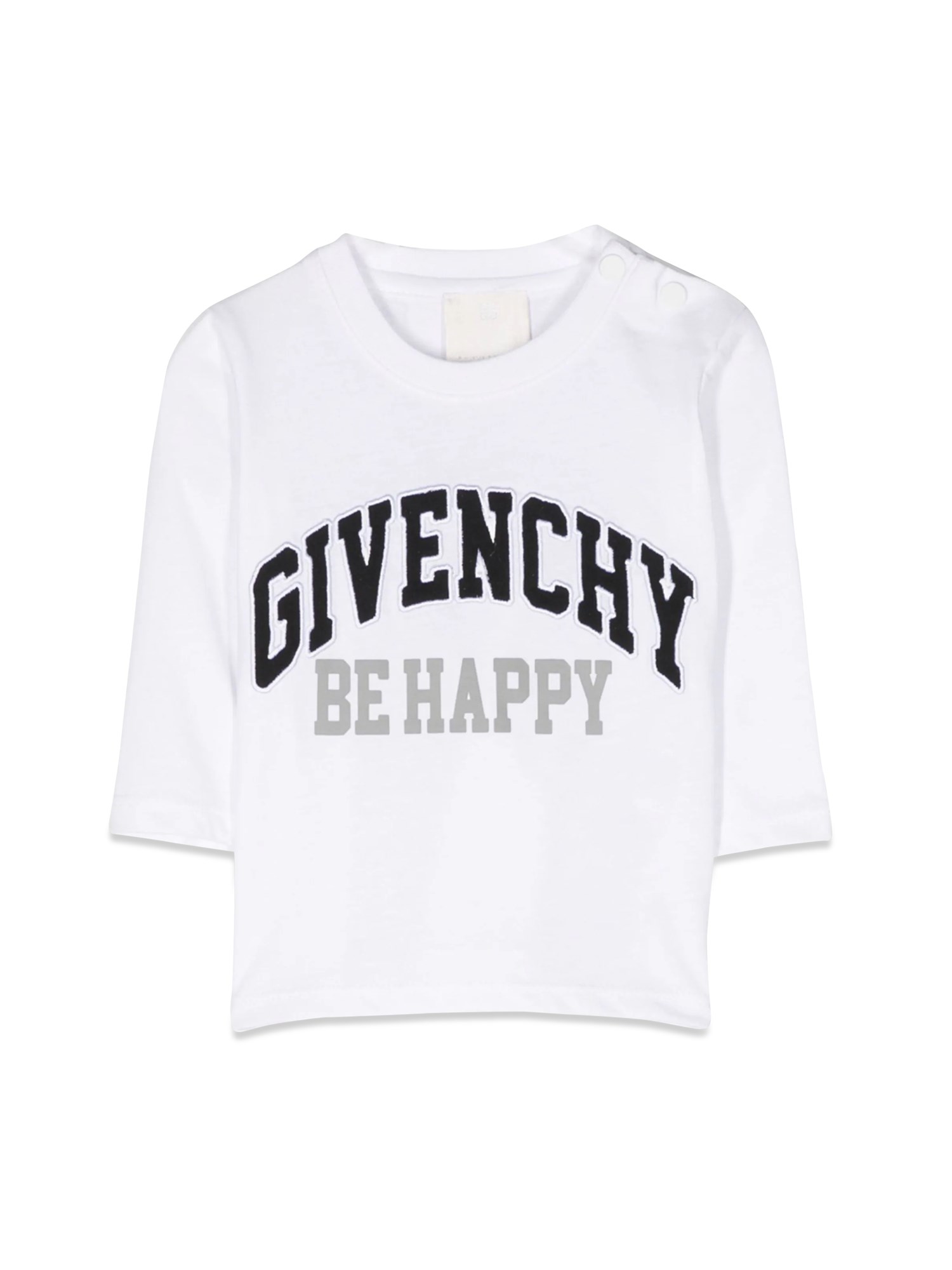 givenchy ml logo sentence t-shirt
