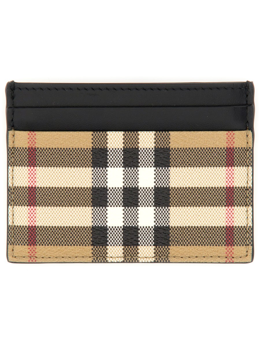 BURBERRY PORTACARTE CHECK