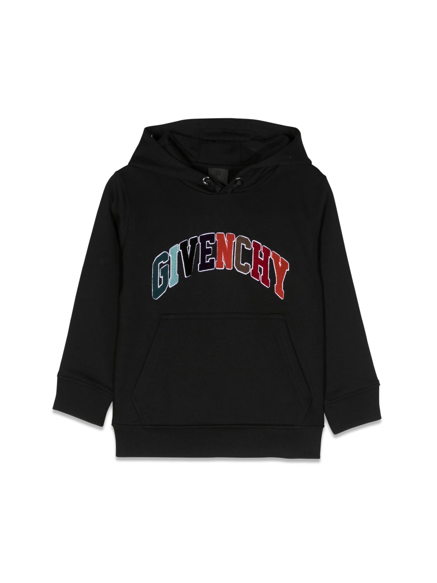 givenchy multicolor logo hoodie