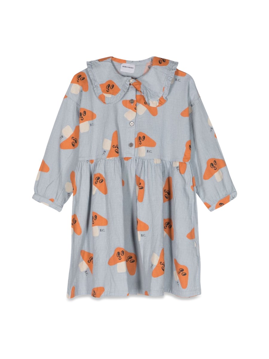 BOBO CHOSES mr.mushroom all woven dress