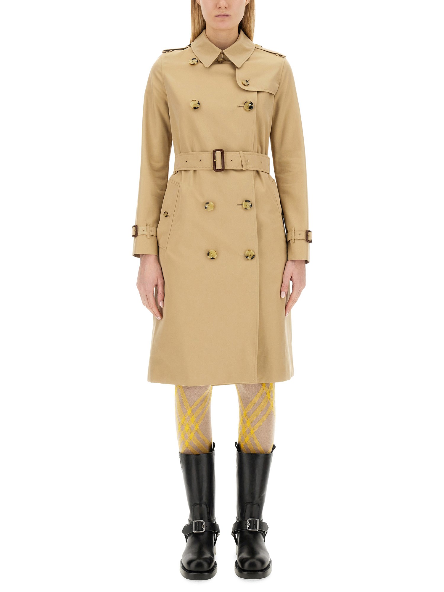 burberry cotton trench coat