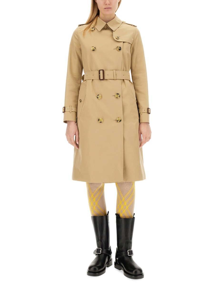 Burberry coat womens clearance yellow