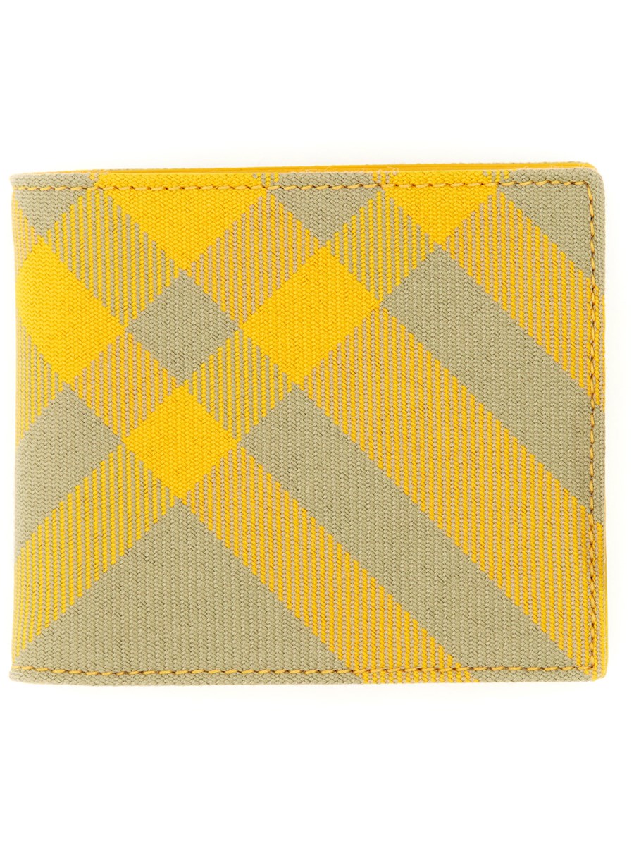 BURBERRY PORTAFOGLIO BIFOLD CHECK