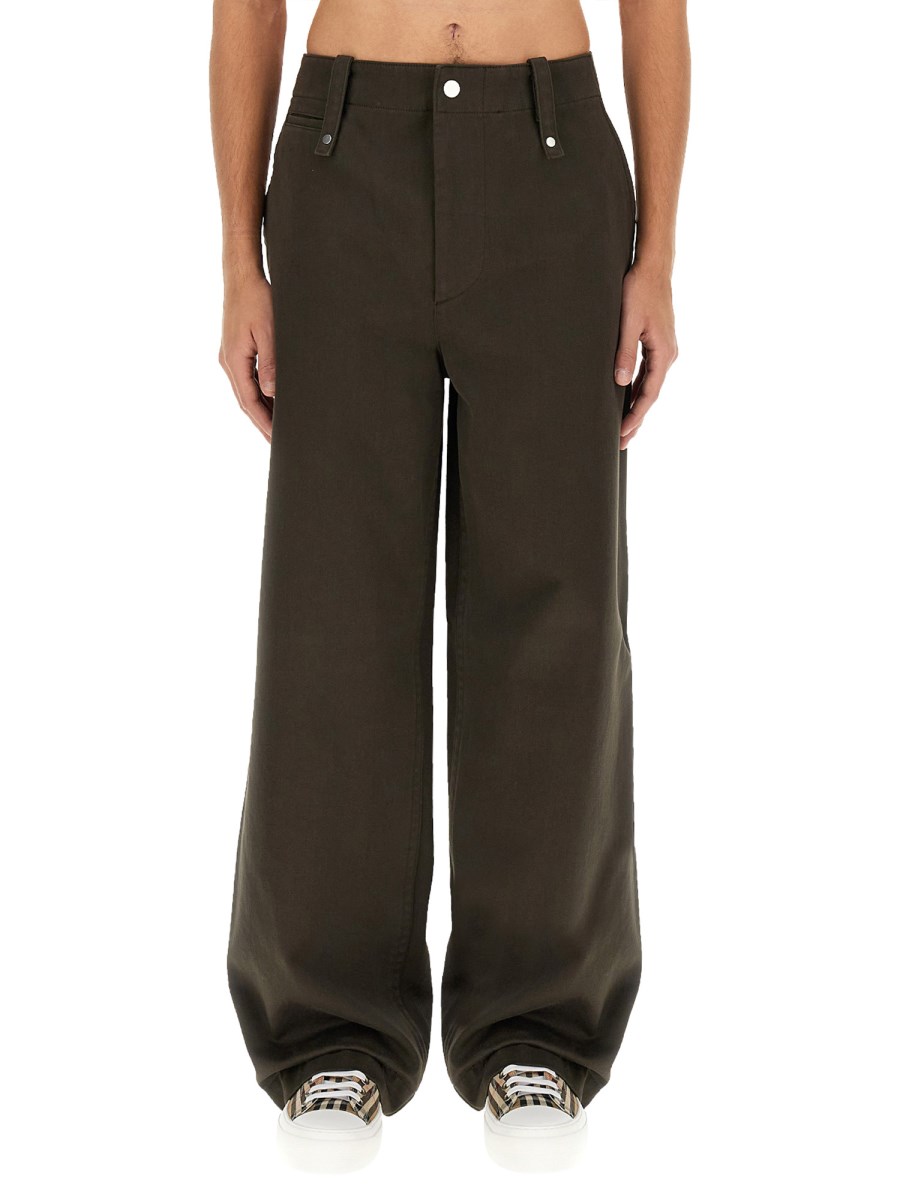 BURBERRY PANTALONE IN COTONE