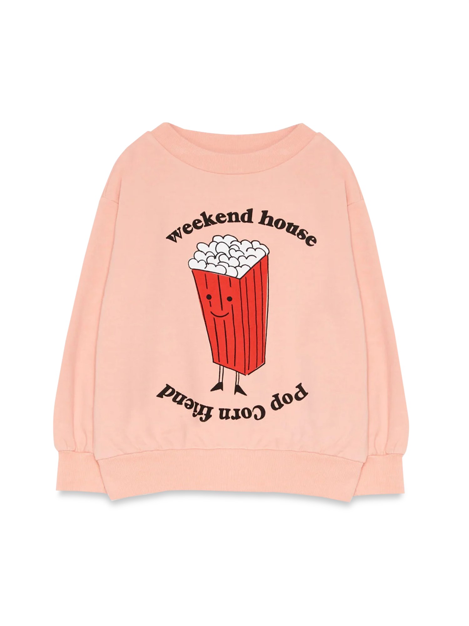 weekend house kids popcorn sweatshirt