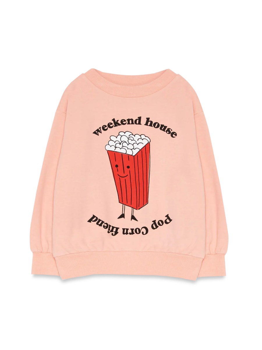 pop corn sweatshirt