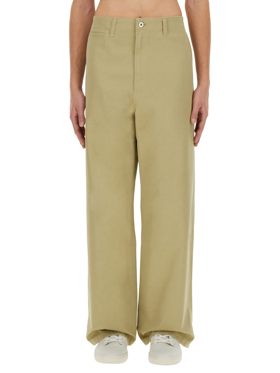 Burberry khaki pants on sale