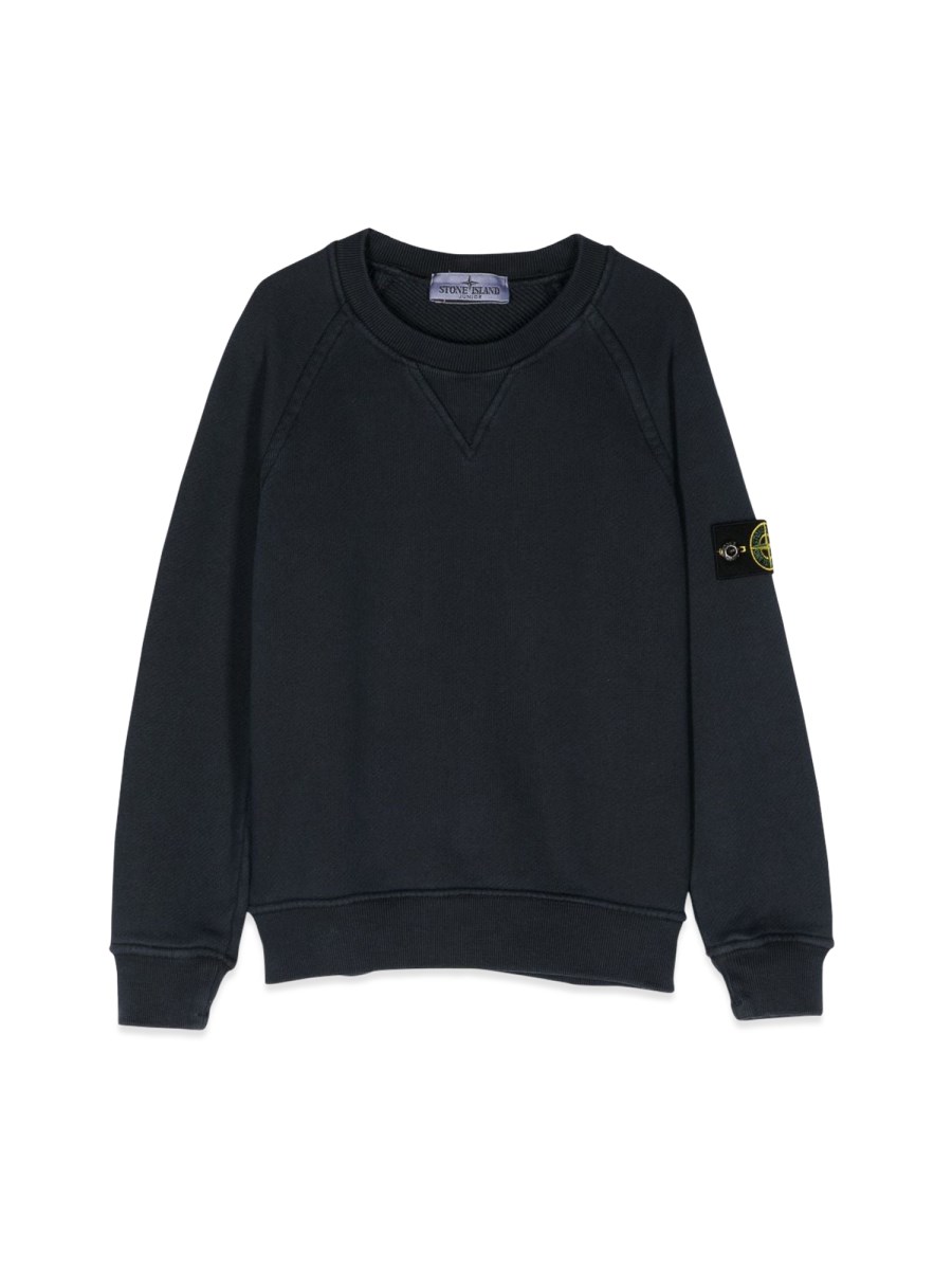 STONE ISLAND felpa girocollo