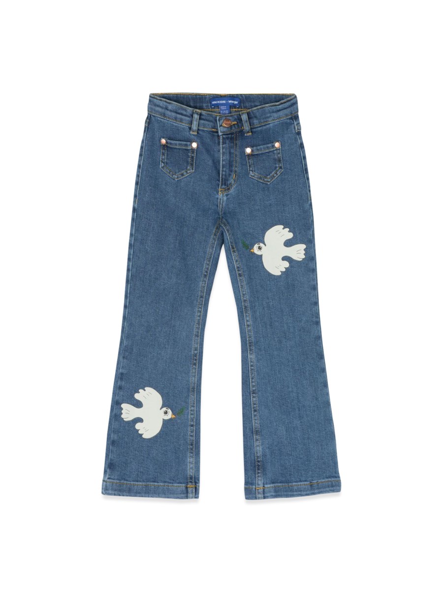 pace dove danim flared jeans