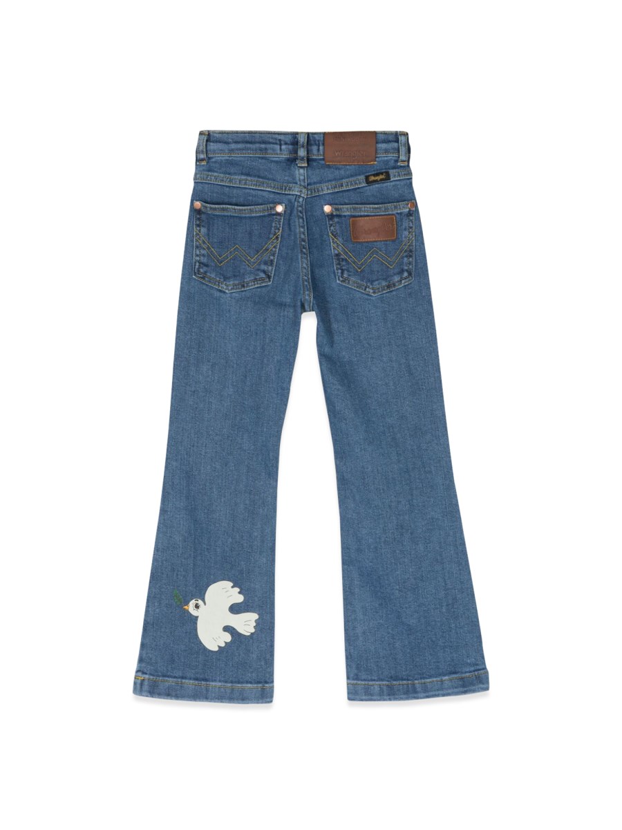 pace dove danim flared jeans