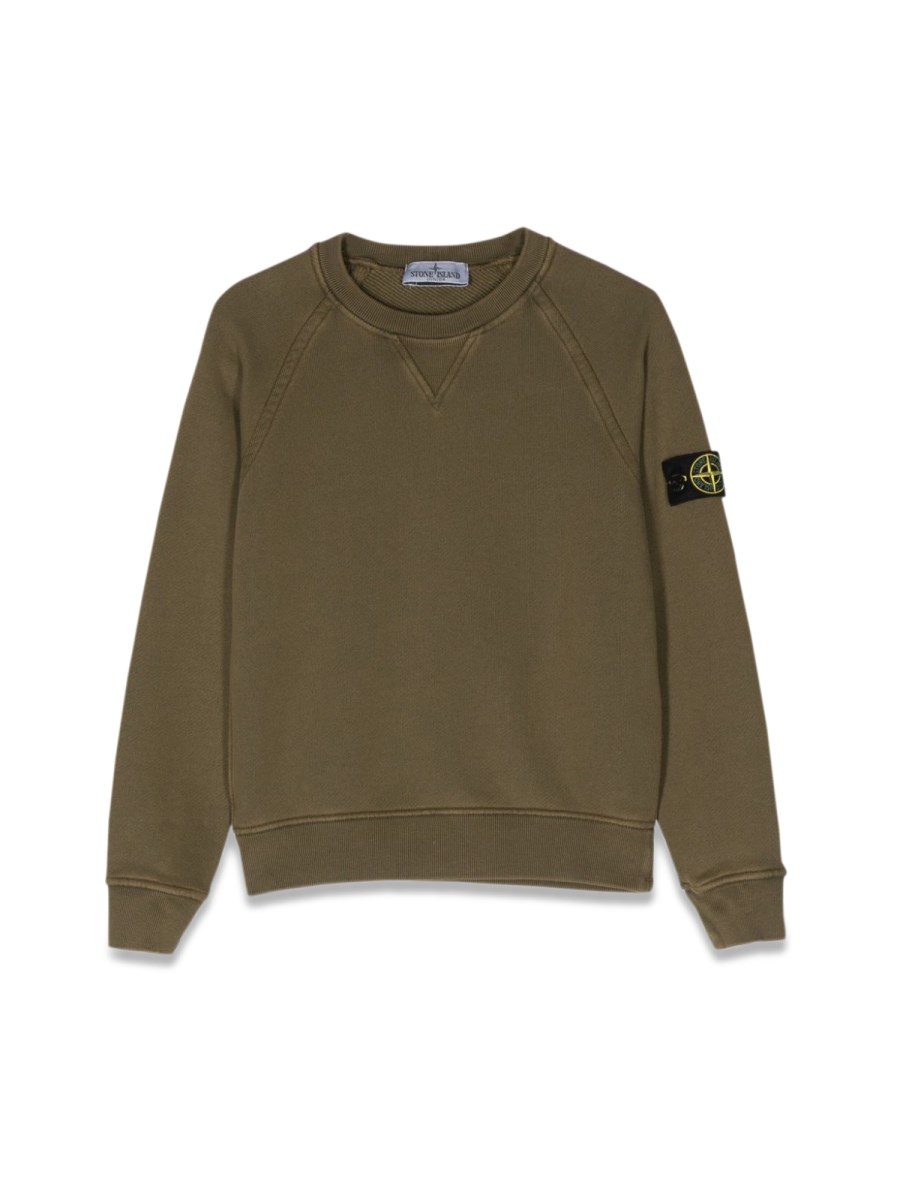 STONE ISLAND felpa girocollo