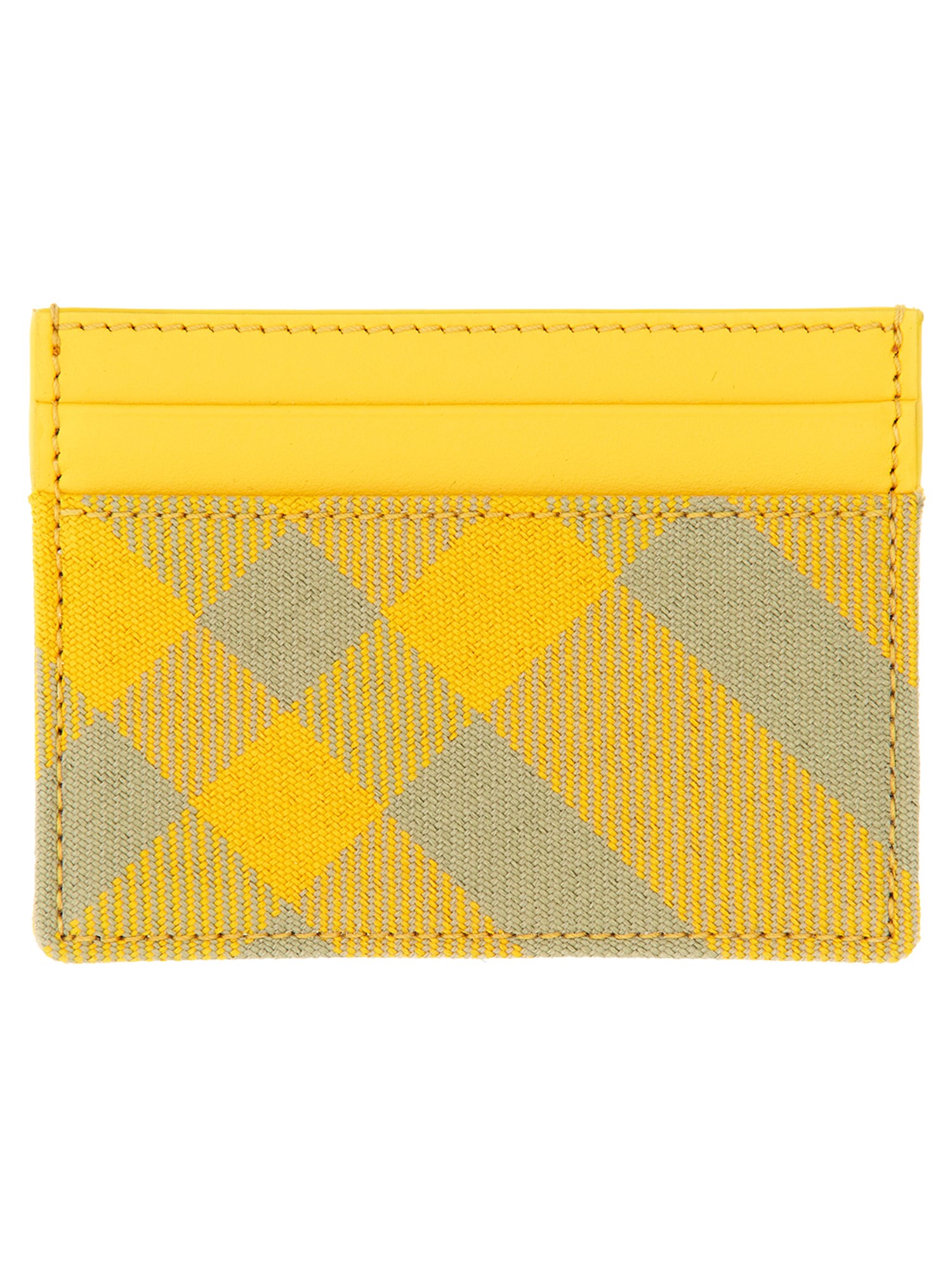 burberry credit card holder check