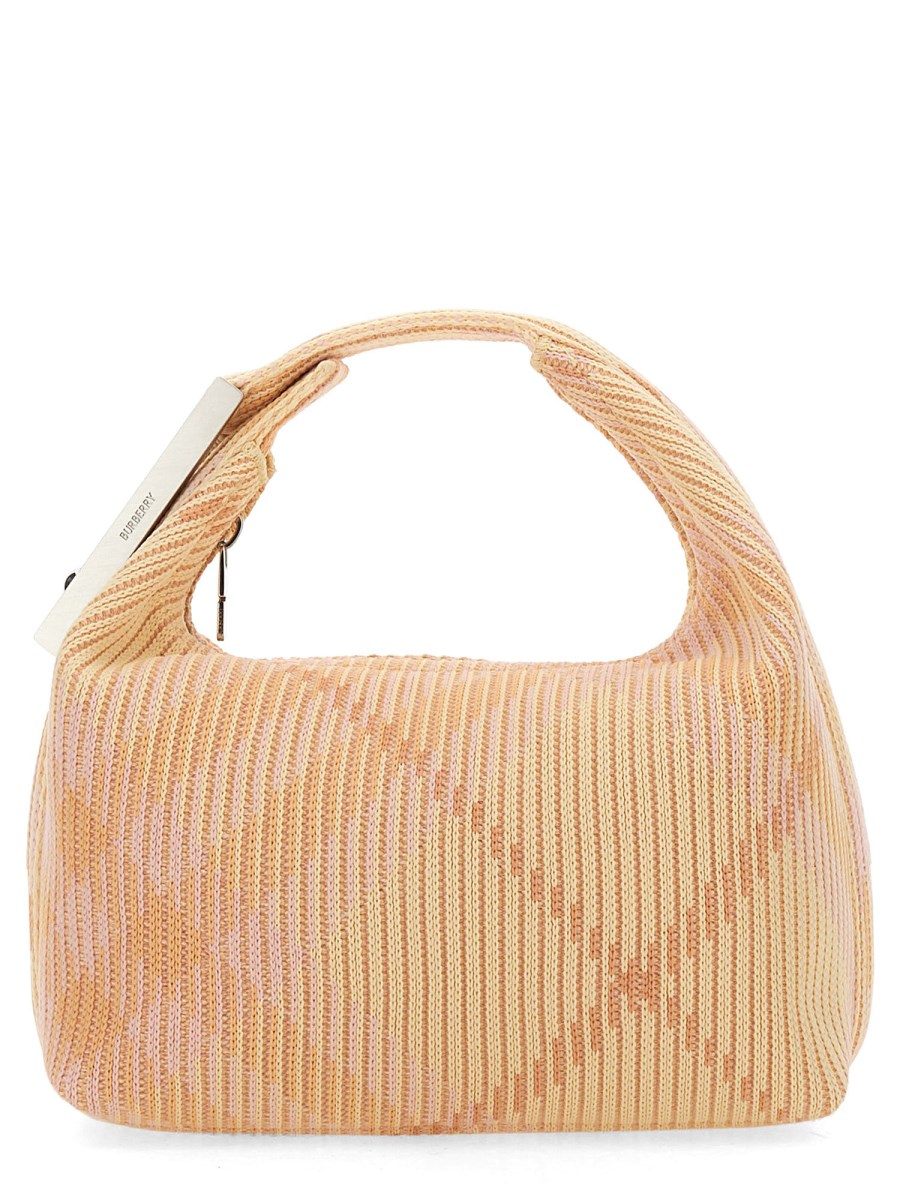 BURBERRY BORSA "PEG" MINI IN CHECK