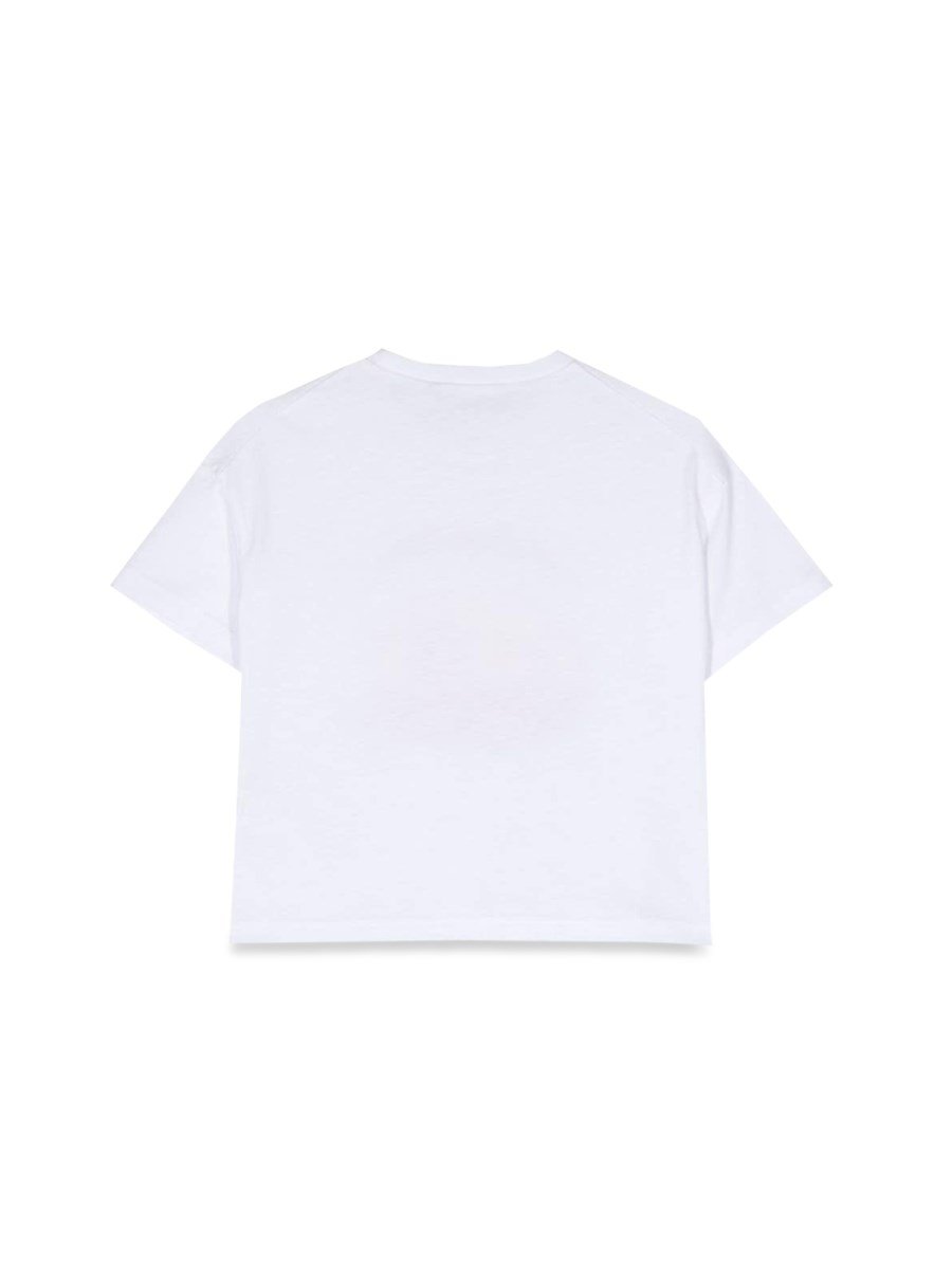 t-shirt crop stampa