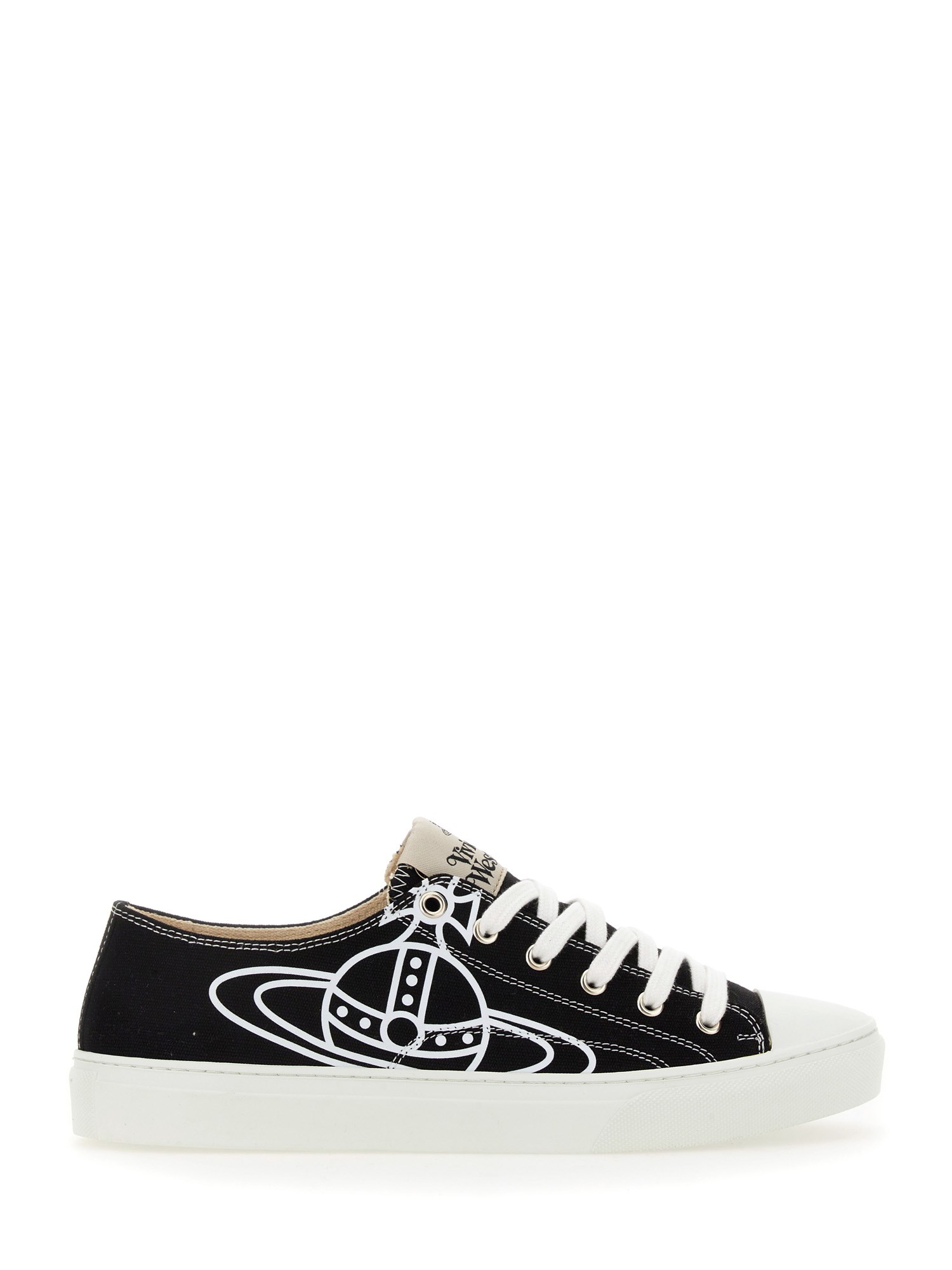 Shop Vivienne Westwood Plimsoll Low Top 2.0 In Black