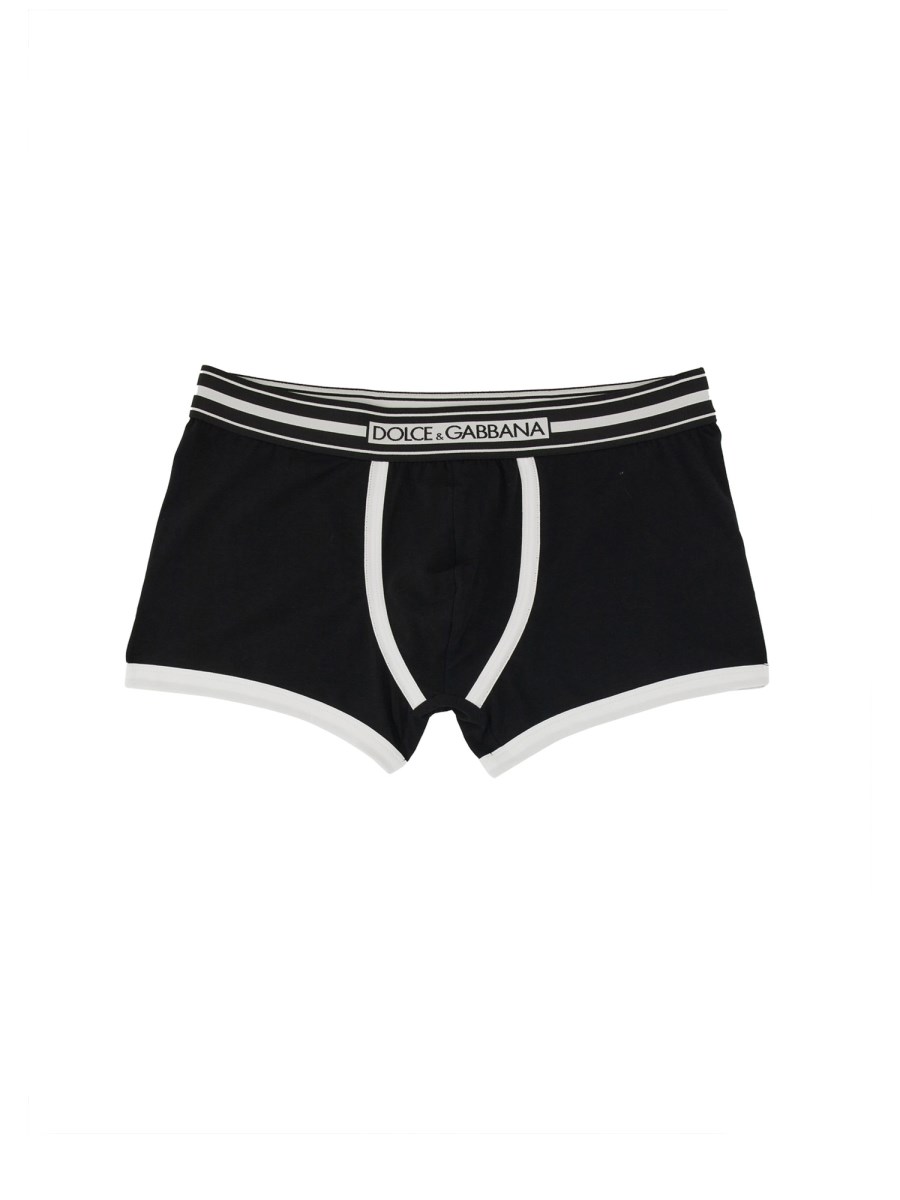 DOLCE & GABBANA UNDERWEAR, Black Men's Brief