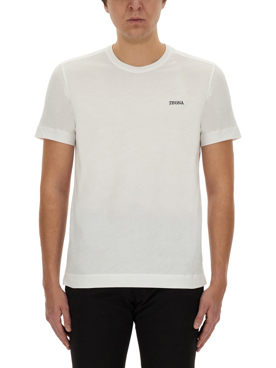 ZEGNA T-SHIRT CON LOGO