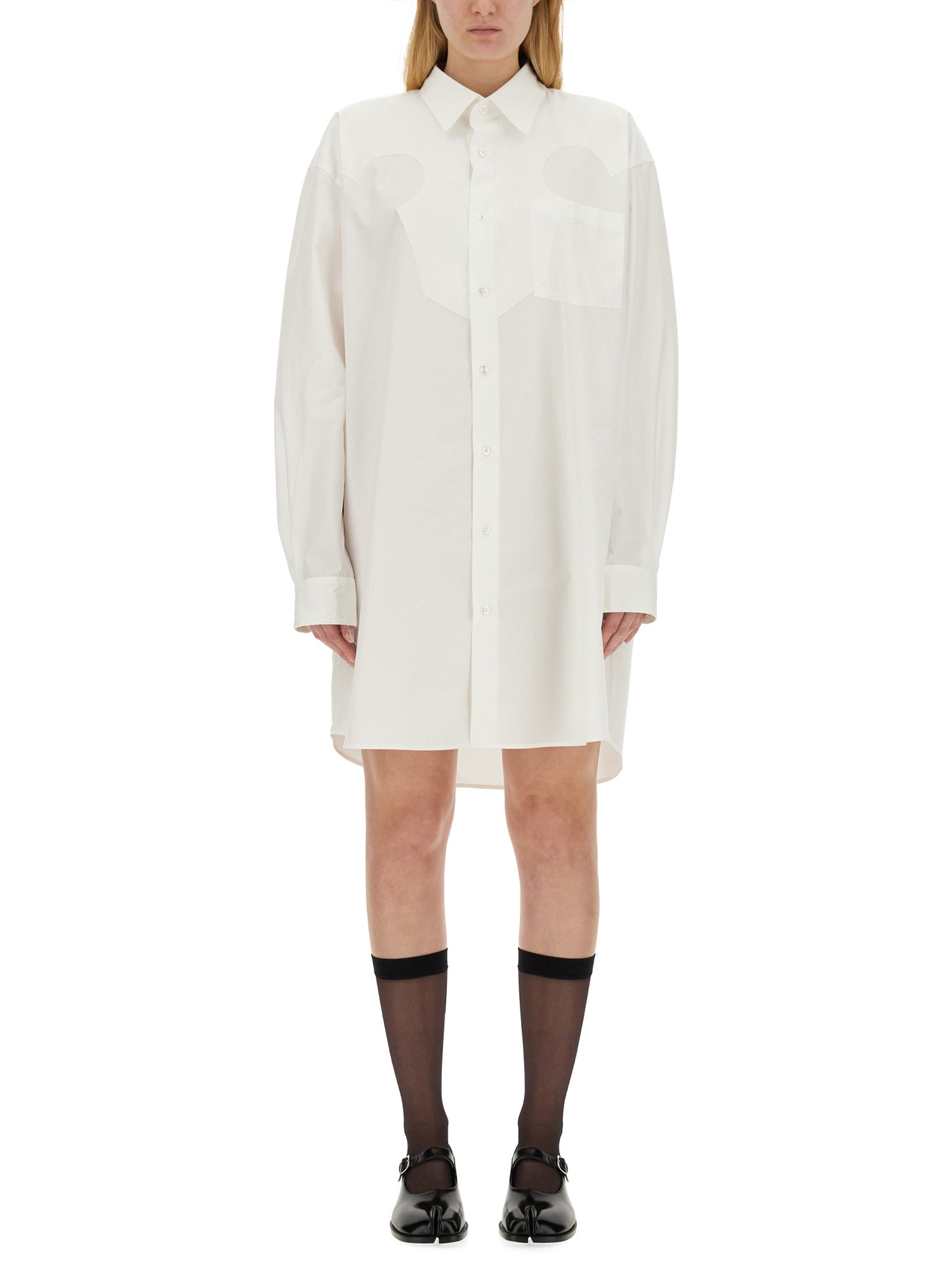maison margiela shirt dress