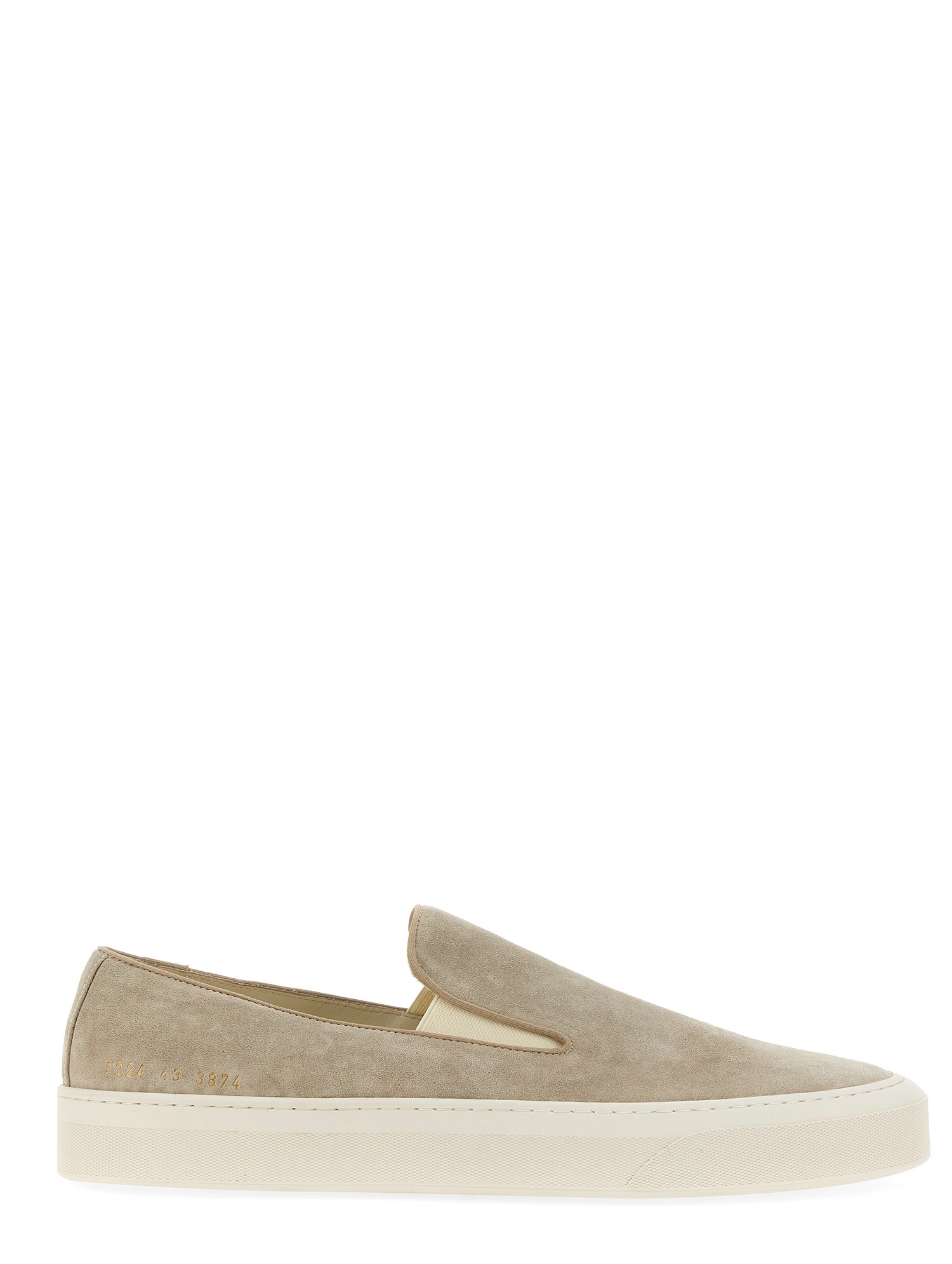 common projects suede slip-on sneaker
