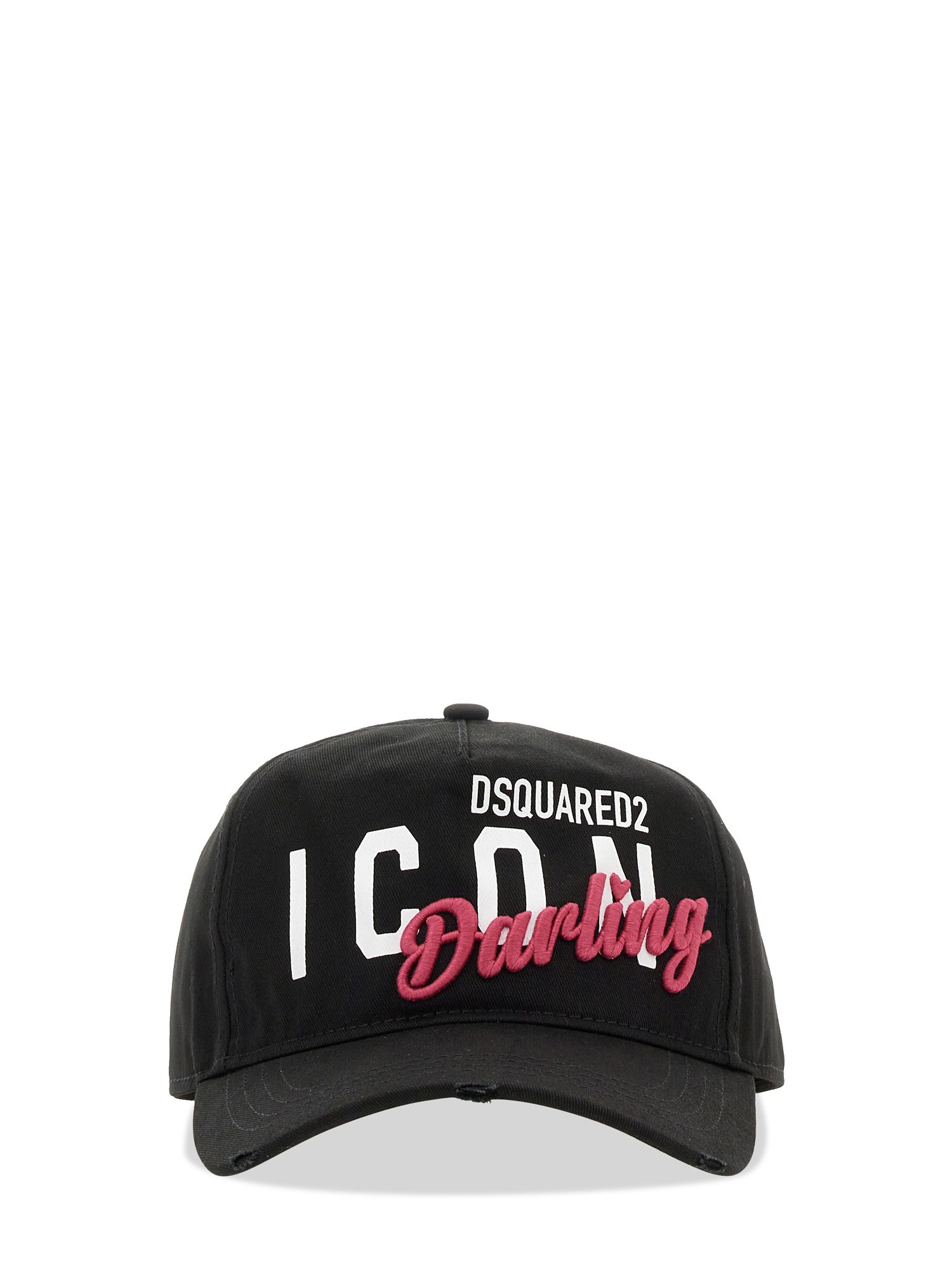dsquared baseball hat with d2 patch