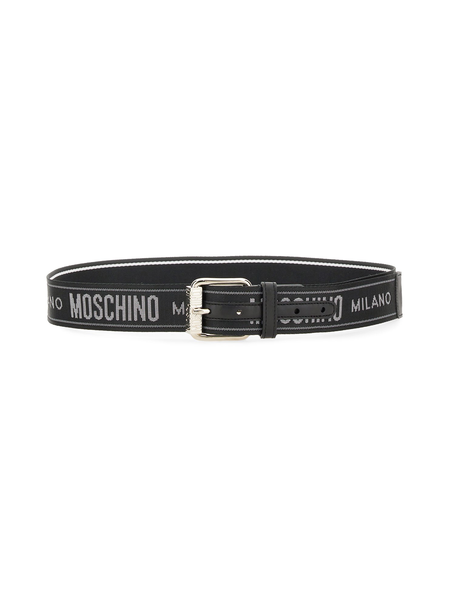 moschino belt with logo
