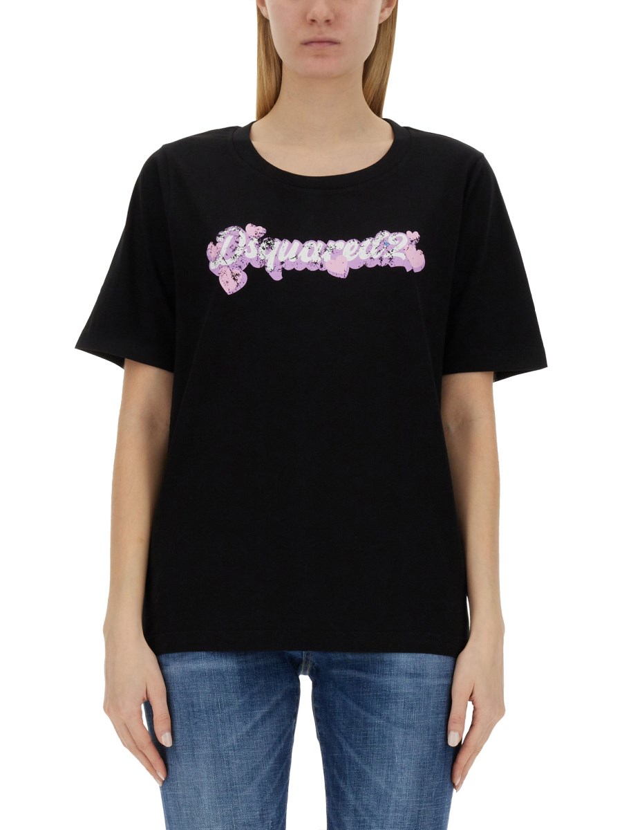 DSQUARED T-SHIRT CON LOGO