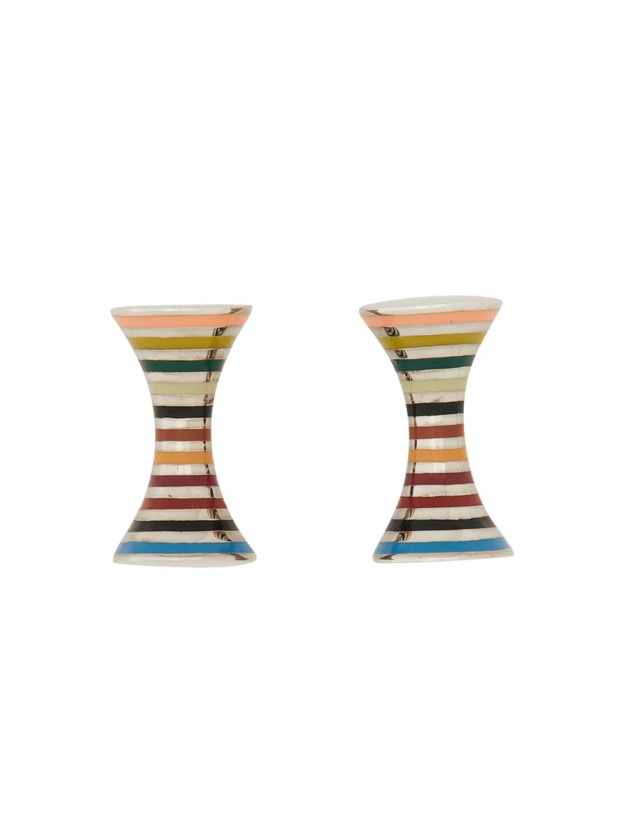 PAUL SMITH - CUFFLINKS WITH LOGO - Eleonora Bonucci