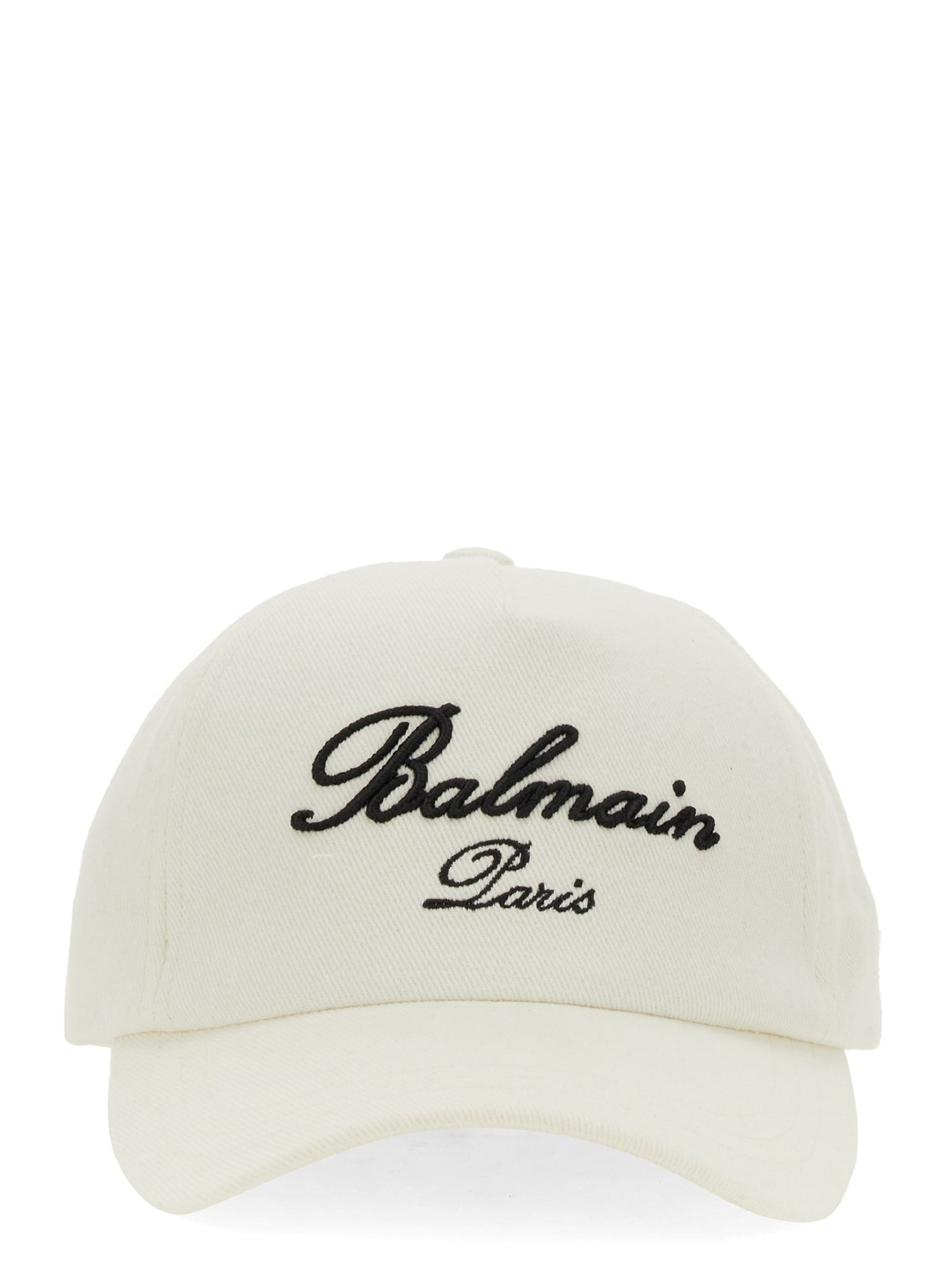balmain baseball hat with logo